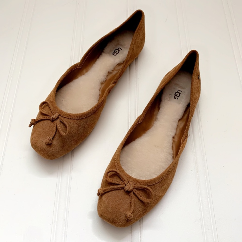 🆕UGG Flats with Sheepskin Lining - Picture 11 of 15